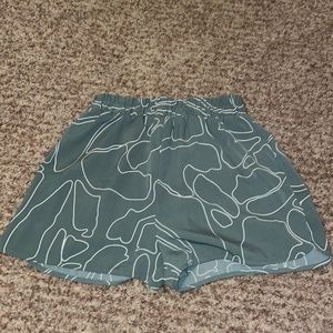 Pieces Printed Shorts